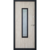 Вхідні двері Abwehr Defender Solid Glass 408 RAL 7021Т