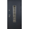 Вхідні двері Abwehr Defender Solid Glass 408 RAL 7021Т