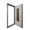 Вхідні двері Abwehr Defender Solid Glass 408 RAL 7021Т