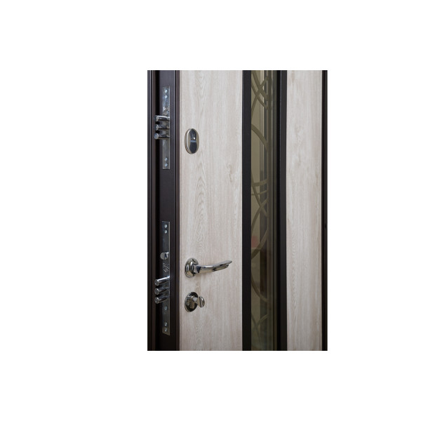 Вхідні двері Abwehr Defender Glass 408 RAL 8019Т