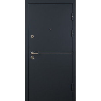 Вхідні двері Abwehr Defender 0 Solid RAL 7021Т