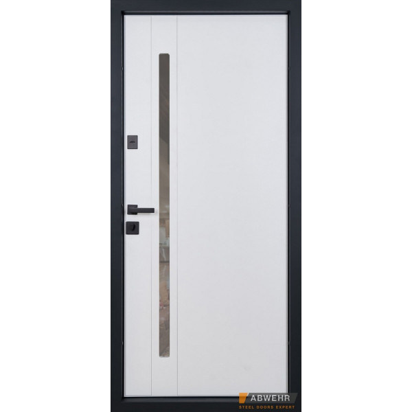Вхідні двері Abwehr Defender Nordi Glass 506 RAL 7021Т