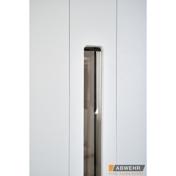 Вхідні двері Abwehr Defender Nordi Glass 506 RAL 7021Т