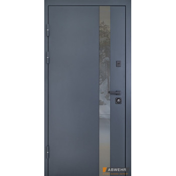 Вхідні двері Abwehr Defender Nordi Glass 506 RAL 7021Т