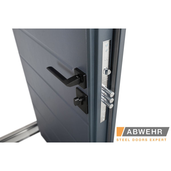 Вхідні двері Abwehr Defender Solid 1200 RAL 7021Т