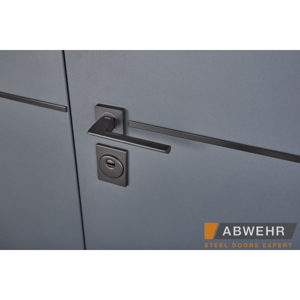 Вхідні двері Abwehr Defender Solid 1200 RAL 7021Т