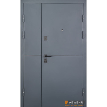 Вхідні двері Abwehr Defender Solid 1200 RAL 7021Т