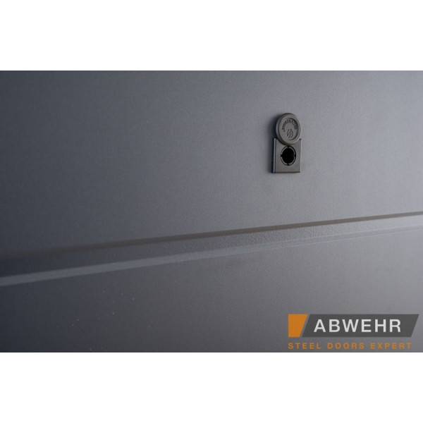 Вхідні двері Abwehr Defender Solid RAL 7021Т