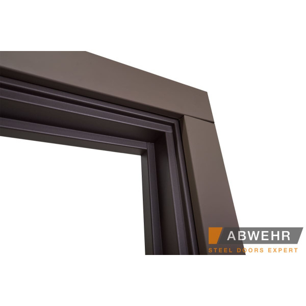 Входная дверь Abwehr MEGAPOLIS KALE 549/544 Mira с зеркалом