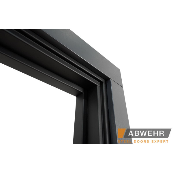 Вхідні двері Abwehr TERMIX Tower 527 Антрацит