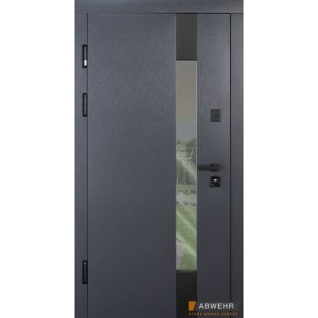 Вхідні двері Abwehr TERMIX Tower 527 Антрацит