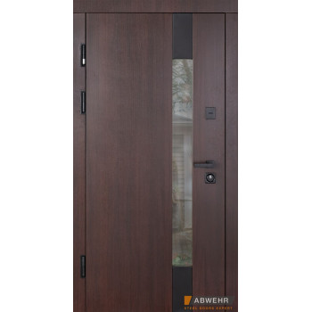 Вхідні двері Abwehr TERMIX Tower 527 Венге