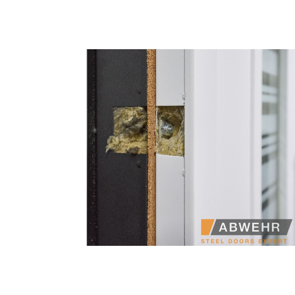 Вхідні двері Abwehr TERMIX Trinity 541 Антрацит