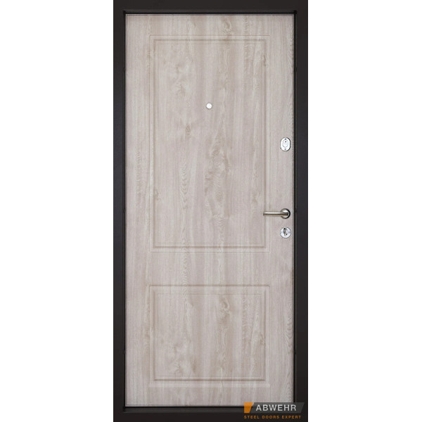Вхідні двері Abwehr Defender 0 Solid RAL 7021Т