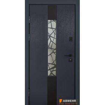 Вхідні двері Abwehr BIONICA 2 Olimpia Glass