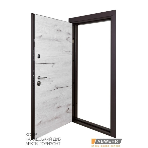 Вхідні двері Abwehr Cotage 448 Softana RAL 8019