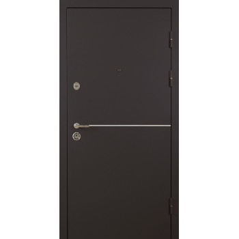 Вхідні двері Abwehr Defender 0 Solid RAL 8019Т