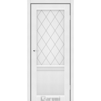 Міжкімнатні двері Darumi Galant GL-01 білий матовий