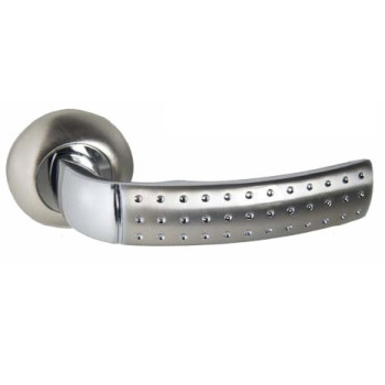 Ручка для дверей KEDR R10-001-MATRIX-SN / CP