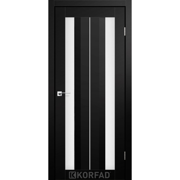 Міжкімнатні двері KORFAD Super PET AL-01 Чорний