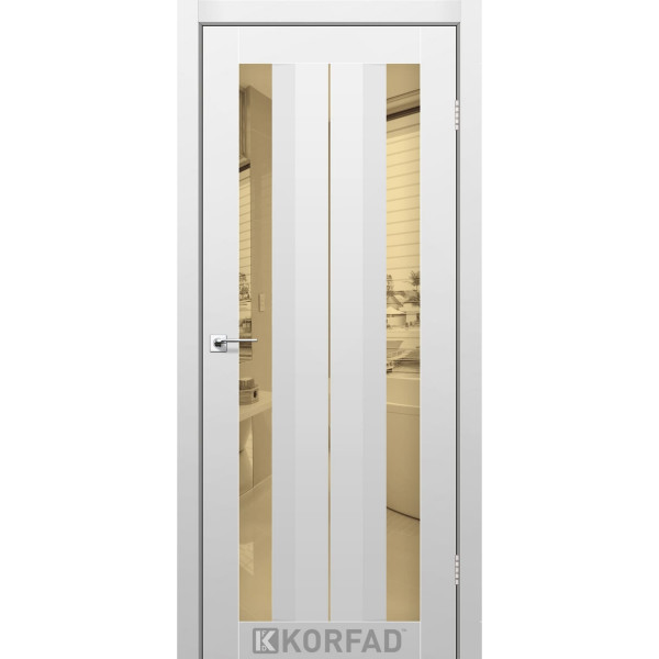 Міжкімнатні двері KORFAD Super PET AL-01 Сірий