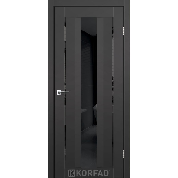 Міжкімнатні двері KORFAD Super PET AL-02 Антрацит