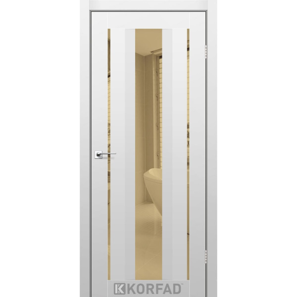 Міжкімнатні двері KORFAD Super PET AL-02 Сірий
