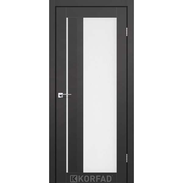 Міжкімнатні двері KORFAD Super PET AL-06 Антрацит