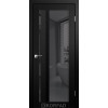 Міжкімнатні двері KORFAD Super PET AL-06 Чорний
