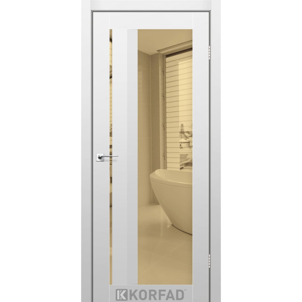 Міжкімнатні двері KORFAD Super PET AL-06 Сірий