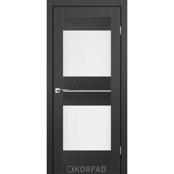 Міжкімнатні двері KORFAD Super PET AL-07 Антрацит