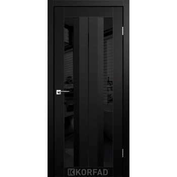 Міжкімнатні двері KORFAD Super PET AL-01 Чорний