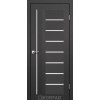 Міжкімнатні двері KORFAD Super PET AL-03 Антрацит