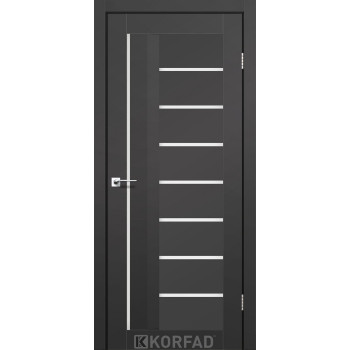 Міжкімнатні двері KORFAD Super PET AL-03 Антрацит
