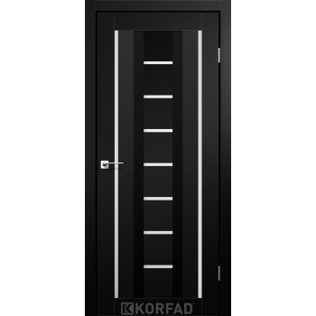Міжкімнатні двері KORFAD Super PET AL-04 Чорний