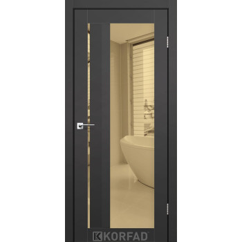 Міжкімнатні двері KORFAD Super PET AL-06 Антрацит