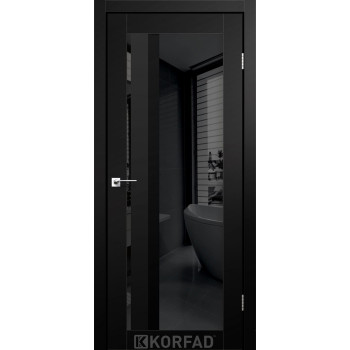 Міжкімнатні двері KORFAD Super PET AL-06 Чорний