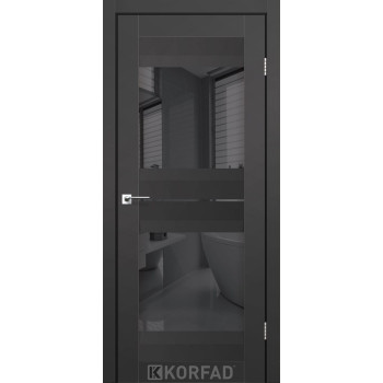 Міжкімнатні двері KORFAD Super PET AL-07 Антрацит