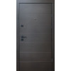 Вхідні двері Qdoors ГОРИЗОНТАЛЬ біла рама