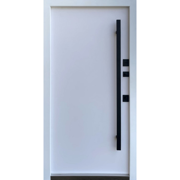 Вхідні двері Qdoors СТРІТ 3К ЕЛЕГАНТ 8019 ручка скоба