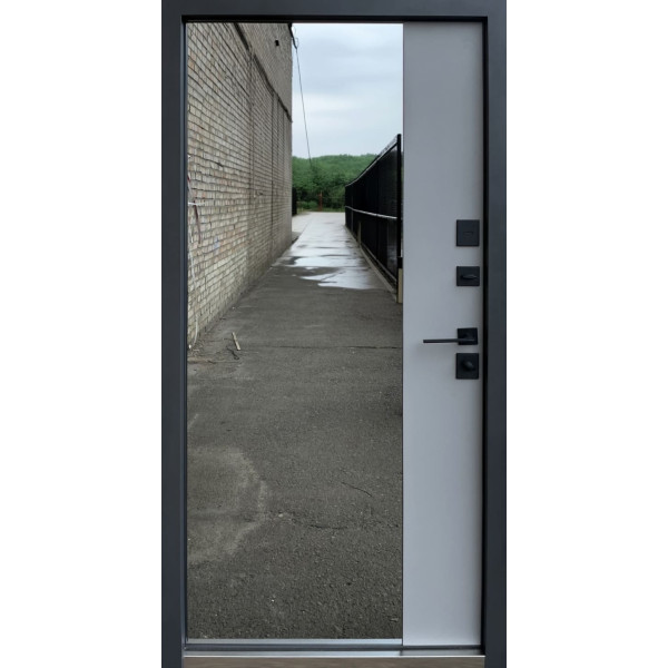 Вхідні двері Qdoors Ультра Лаунж-Аk з дзеркалом