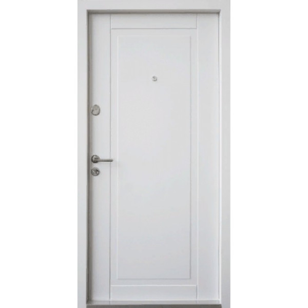 Вхідні двері Qdoors ПРОВАНС біла рама