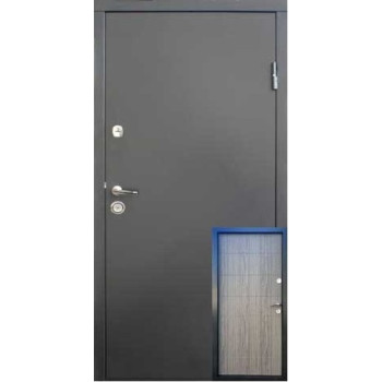 Вхідні сталеві двері Qdoors ВІП-М ГОРИЗОНТАЛЬ
