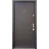 Вхідні двері Qdoors Авангард ГОРИЗОНТ AL Темна всередині