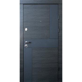 Вхідні двері Qdoors СТИЛЬ-М біла рама