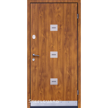 Вхідні двері Steelguard Golden Oak