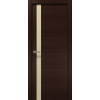 Міжкімнатні двері Папа Карло Elegance Lungo венге Q157 скло бежеве
