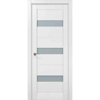 Міжкімнатні двері Папа Карло Millenium ML-23 білий матовий